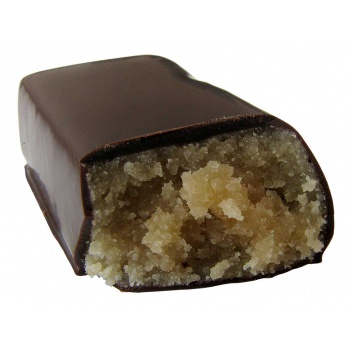 Ručne robené čokolády a pralinky - Marcipán v horkej čokoláde