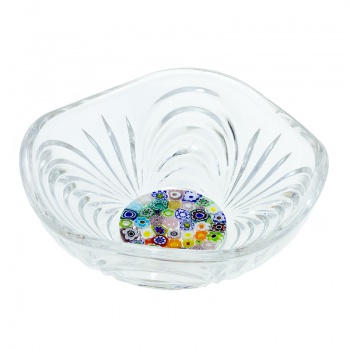 Šperky Murano Millefiori - Miska AURERA  - farebná
