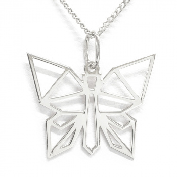 Šperky SilverMoon - náhrdelník MOTÝĽ 