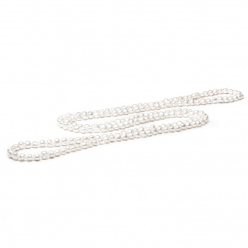 Šperky Gaura Pearls - Náhrdelník BAROK PERLA dlhý - biely