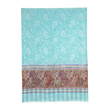 Módne doplnky pre ženy - Pašmínová šatka - Turquoise - Kani Palla 200 x 71cm