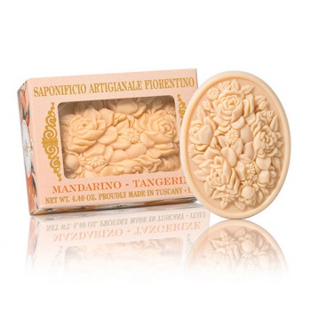 Mydlá Fiorentino - Prírodné mydlo vôňa mandarínka - 125g
