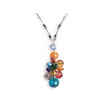 Šperky MURANO Antica Murinna  - Náhrdelník Redentore 4 - farebný