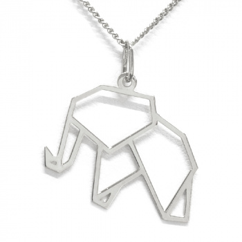 Šperky SilverMoon - strieborný náhrdelník slon