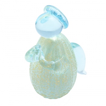 Šperky Murano Millefiori - ANJEL - modrý