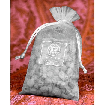 Gaudeas parfumes - ručné výrábane parfémy  - Vôňa COTTON - voňavé vrecúško