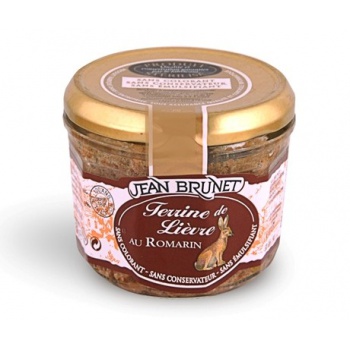 Delikatesy - Zajačia terina s rozmarínom - 180g