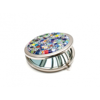 Šperky Murano Millefiori - Zrkadielko farebné